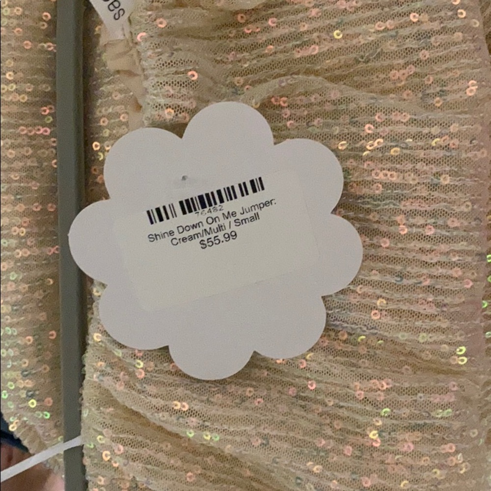 Sequin jumper size small - Picture 3 of 3